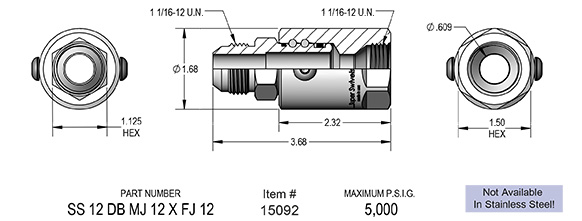 SS 12 DB MJ 12 X FJ 12